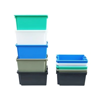 Quali materiali vengono utilizzati per realizzare i contenitori di plastica per traslochi?